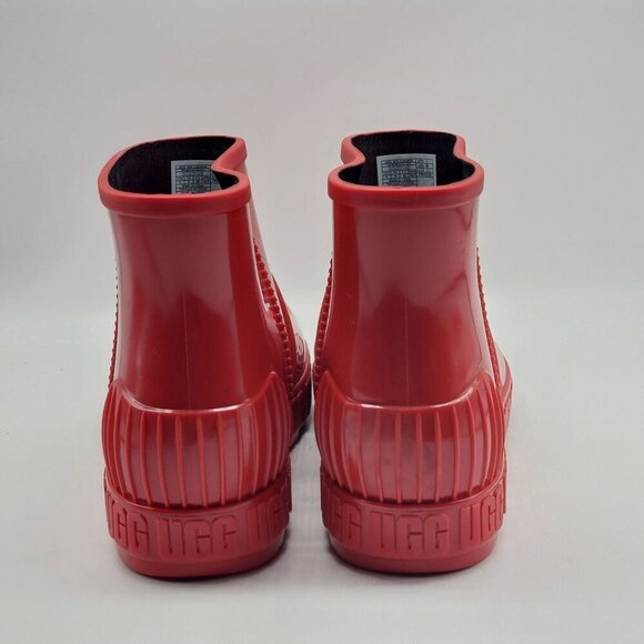 UGG Australia Mens Size 6 Drizlita Mini Ankle Boots Red - Picture 6 of 10